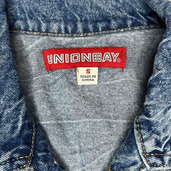 UNIONBAY Women’s Freeze Wash Denim Jacket Size Small - Picture 8 of 8